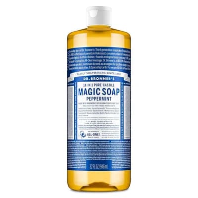 Dr. Bronner's Peppermint Pure-Castile Liquid Soap