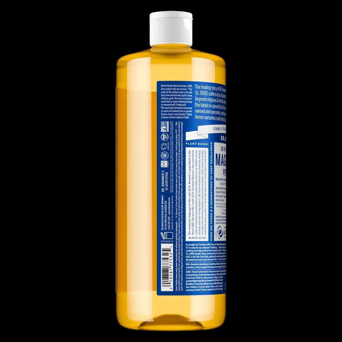 Dr. Bronner's Peppermint Pure-Castile Liquid Soap